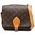 Louis Vuitton Marrone Monogram Cartouchiere MM