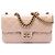 Chanel Beige Medium Quilted Aged Calfskin Perfect Edge Flap