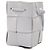 Borsa a secchiello Bottega Veneta White Mini Nappa Maxi Intrecciato Cassette Bianco Bianco sporco - vista 2