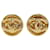 Orecchini a clip dorati Chanel D'oro