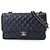 Timeless Borsa a Spalla Chanel Matelasse 25 Chain Blu navy
