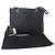 Borsa Tote Chanel Matelasse Grand Chain Nero - vista 2