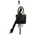 Borsa Tote Chanel Matelasse PST Chain Nero - vista 10