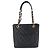 Borsa Tote Chanel Matelasse PST Chain Nero - vista 3