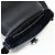 Borsa a tracolla in pelle nera Christian Dior Nero - vista 3