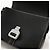 Borsa a tracolla in pelle nera Christian Dior Nero - vista 5