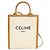Céline CELINE Canvas Tote Bag in Weiß
