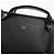 Borsa a mano Fendi in pelle di vitello nera Nero - vista 5