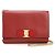 Borsa a tracolla in pelle rossa Salvatore Ferragamo Rosso