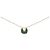 Collana Amulette de Cartier in oro giallo, malachite e diamante S0004 D'oro Verde