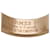 Ring Anello Hermès Pink Gold Band D'oro  - vista 5