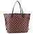Borsa Tote Louis Vuitton Neverfull MM Damier Fuschia Damier ebene - vista 2