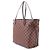 Borsa Tote Louis Vuitton Neverfull MM Damier Fuschia Damier ebene - vista 3