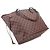 Borsa Tote Louis Vuitton Neverfull MM Damier Fuschia Damier ebene - vista 9