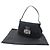 Borsa a tracolla Fendi Zucchino Mini Mamma Baguette Nero - vista 2