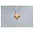 Van Cleef & Arpels Vintage Alhambra Pendant Necklace S0009 Pink Golden  - view 8