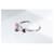 Chaumet Attrape-moi Ring Au750 (18K) White Gold (WG) with Diamond, Pink Tourmaline, Amethyst, and Garnet; Size US 5 1/4 / EU 503.4g (S0013) Silvery Red Purple  - view 7