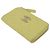 Monedero Matelassé Chanel Amarillo - vista 4
