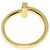 Tiffany T Anello T One Narrow Band di Tiffany & Co. in oro giallo 18K - vista 4