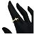 Tiffany T Anello T One Narrow Band di Tiffany & Co. in oro giallo 18K - vista 6