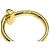Tiffany T Anello T One Narrow Band di Tiffany & Co. in oro giallo 18K - vista 7