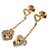 Orecchini Double Heart in oro rosa 18K Cartier