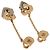Orecchini Double Heart in oro rosa 18K Cartier - vista 2