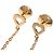 Orecchini Double Heart in oro rosa 18K Cartier - vista 4