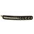 Barrette Gucci nera con strass Nero - vista 2