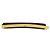 Barrette Gucci nera con strass Nero - vista 3