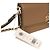 Borsa a tracolla con catena Tory Burch Pretender Marrone - vista 18