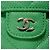Cartera tríptico Chanel Classic Small Flap Verde claro - vista 12