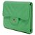 Cartera tríptico Chanel Classic Small Flap Verde claro - vista 2
