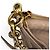 Bolsa Miu Miu em pele de vitelo com estampa de crocodilo e corrente dourada - vista 10