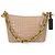 Bolsa Miu Miu em pele de vitelo com estampa de crocodilo e corrente dourada - vista 2