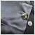 Camicia in seta nera Loewe con logo Anagram Nero - vista 17
