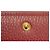 Clutch Gucci GG Marmont Chain Logo in pelle di vitello Rosso - vista 6