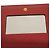 Clutch Gucci GG Marmont Chain Logo in pelle di vitello Rosso - vista 8