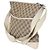 Borsa a Spalla Gucci GG Canvas Beige Bianco sporco