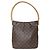 Borsa a Spalla Louis Vuitton Looping GM Marrone - vista 2