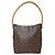 Borsa a Spalla Louis Vuitton Looping GM Marrone - vista 3