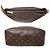 Borsa a Spalla Louis Vuitton Looping GM Marrone - vista 5