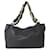 Borsa a tracolla Chanel in agnello nero - vista 3