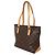Borsa a Spalla Louis Vuitton Cabas Piano Marrone