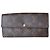 Sarah Cartera larga Louis Vuitton Monogram marrón Castaño - vista 2