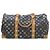 Keepall Louis Vuitton Monogram Multicolore Boston Bag White - view 3
