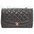 Chanel Matelassé Diana 25 Chain Schultertasche Schwarz - Ansicht 2
