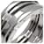 Bulgari Bvlgari B-zero1 2-Band Ring - Ansicht 7