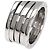 Bulgari Anello Bvlgari B-zero1 a 4 bande in oro bianco 18K - vista 7