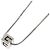 Collana Gucci Logo Cube in oro bianco 18K